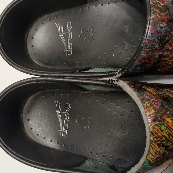 Dansko Professional Rainbow/multi color Cloggs - Picture 4 of 11